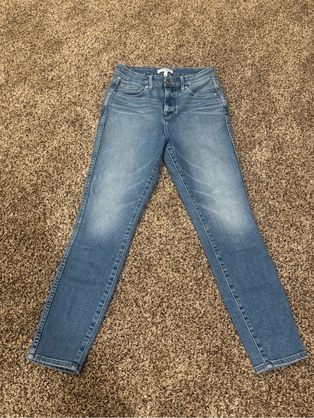 Good American Blue Jeans GOOD CURVE High Rise Stretch Denim Sz. 2 26